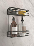 Metaltex Black Origin 2 tier shelf - British product