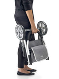 Metaltex Grey Magnolia shopping trolley 45L (British brand)