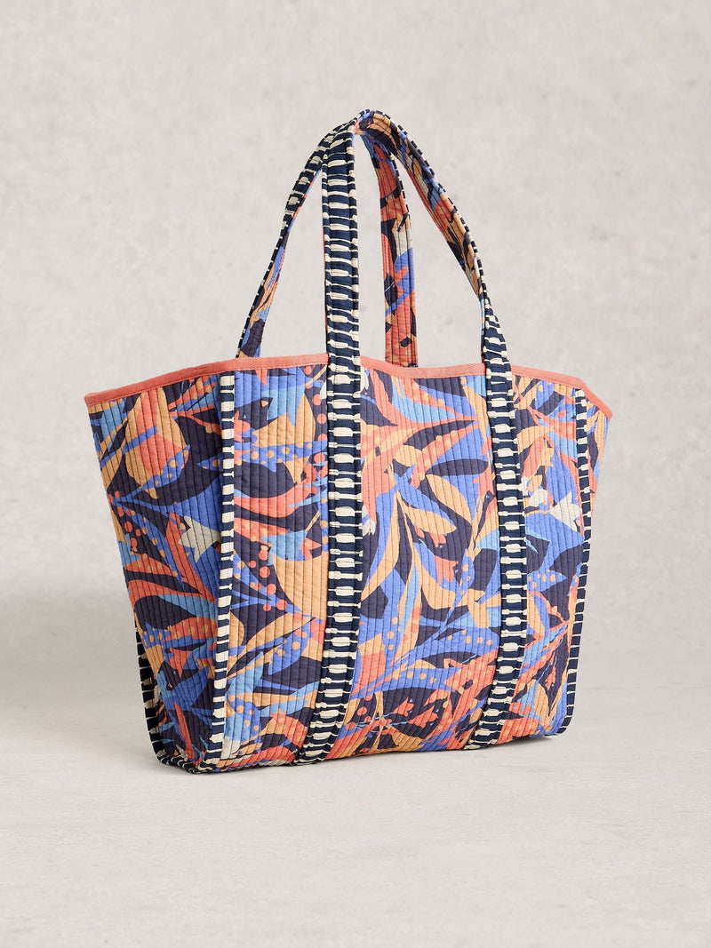White Stuff navy blue reversible tote bag (British brand)