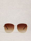 White Stuff oversized butterfly sunglasses with UV protection, imported from the UK