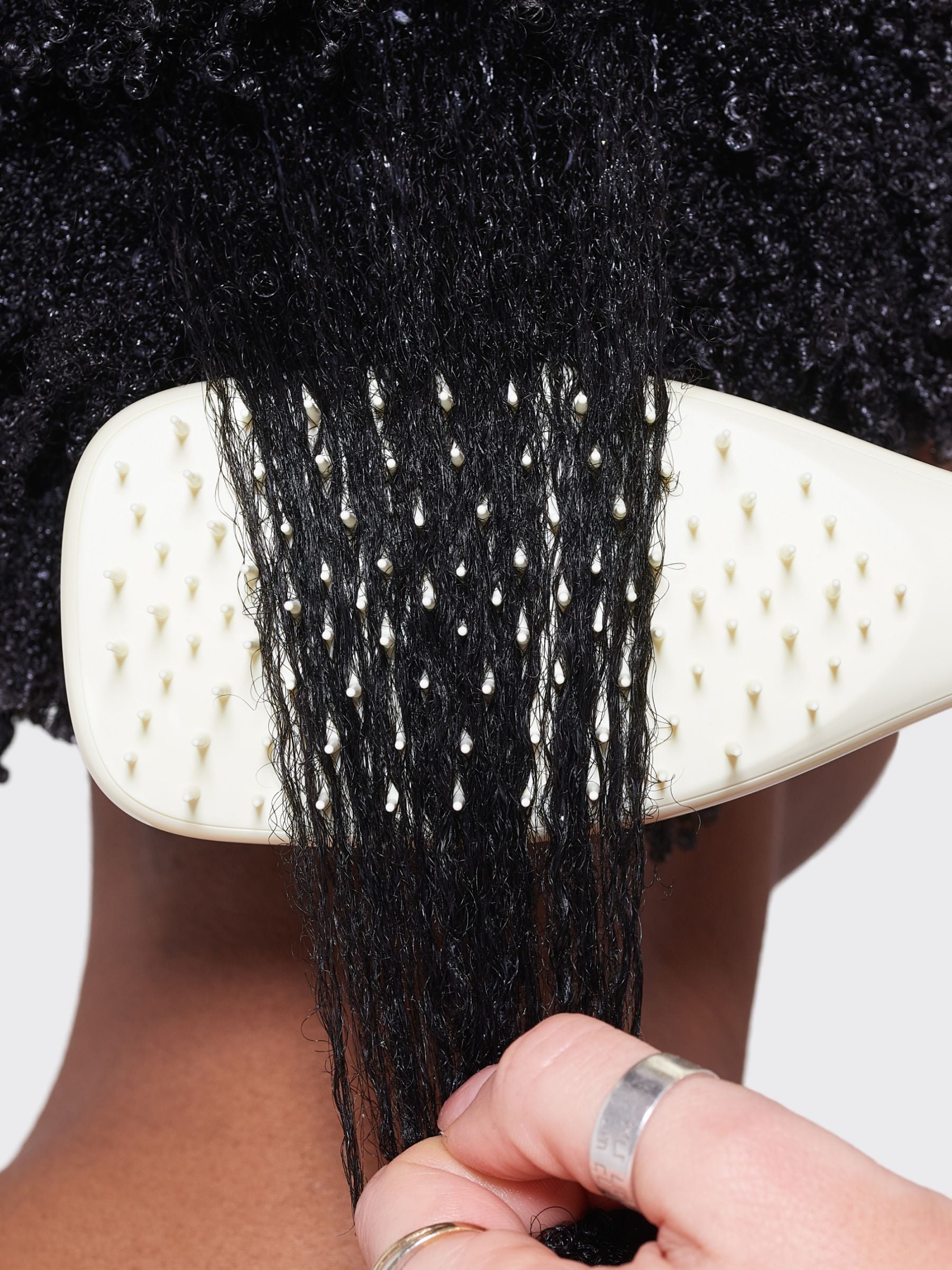 Tangle Teezer Ultimate Detangler Extra Gentle Chamomile Yellow hairbrush, imported from the UK