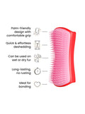 Tangle Teezer de-shedding dog grooming brush large, imported from the UK