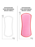 Tangle Teezer de-shedding dog grooming brush large, imported from the UK
