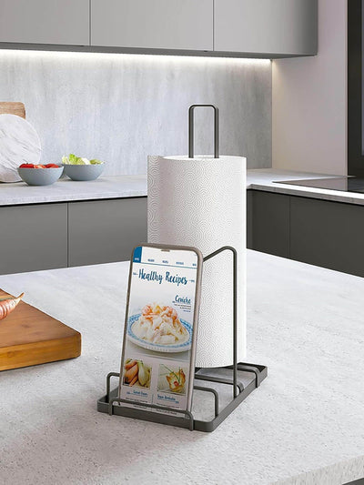 Next Metaltex Black Tokyo Kitchen Paper Holder- Buy online at McGrocer
