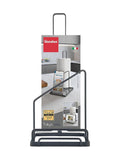 Metaltex Black Tokyo kitchen paper holder 13x19x32 cm (British brand)