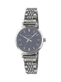 Radley silver plated T-bar case watch with stainless steel bracelet, UK version