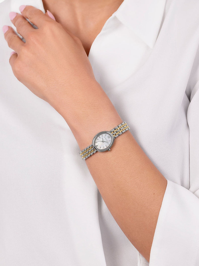 Radley two-tone mother of pearl dial watch (British brand)