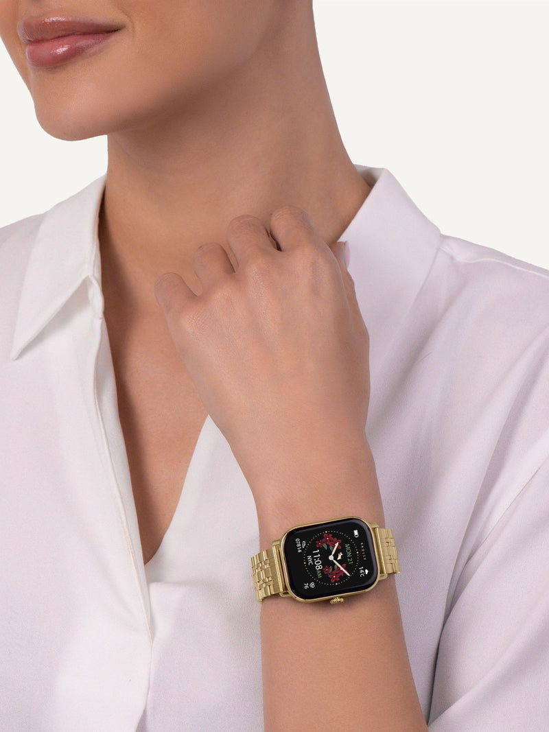 Radley smartwatch gold plated stainless steel bracelet - British product