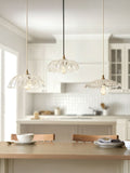 Gallery Home clear glass carnation ceiling light - British product