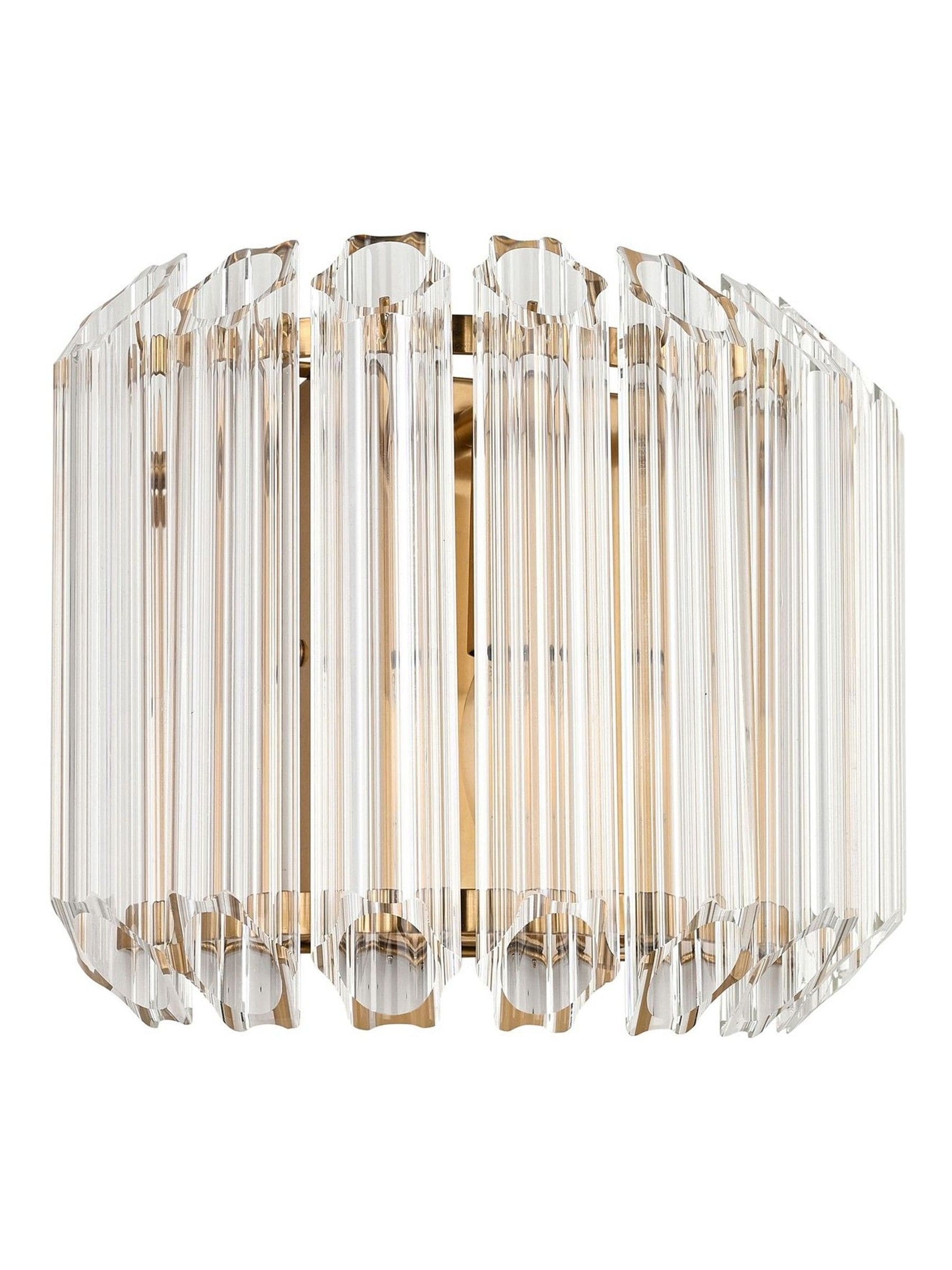 Gallery Home Valera wall light aged brass, UK version