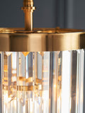 Gallery Home Conrad aged brass ceiling pendant light, imported from the UK