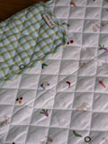 Avery Row Greenhouse Gingham Travel Changing Mat
