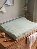 Avery Row Greenhouse Gingham Baby Changing Mat