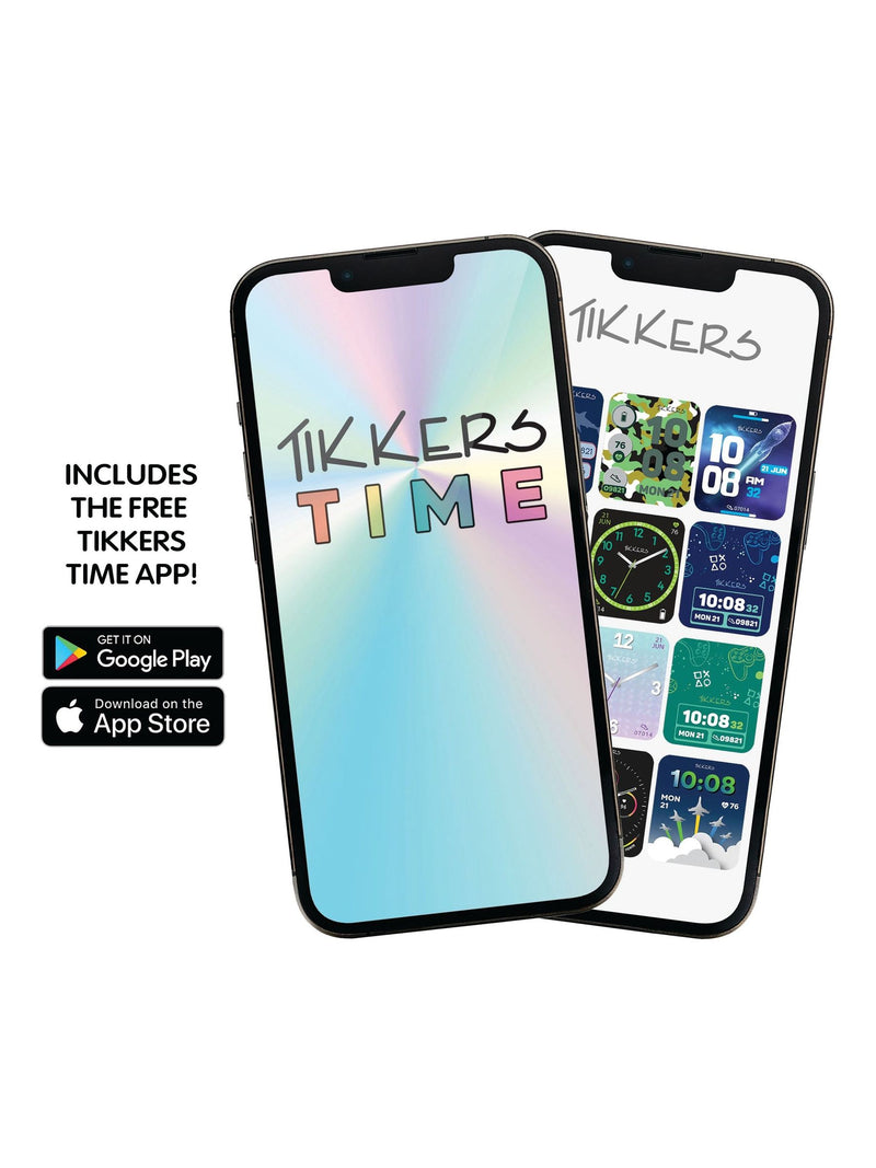 Tikkers smart watch for kids with step counter - British product