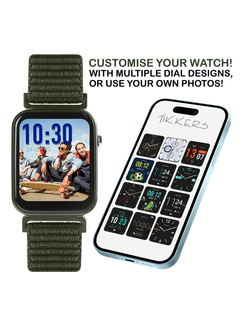Tikkers smart watch for kids with step counter - British product