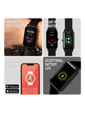 Reflex Active Nexus Black smartwatch, imported from the UK