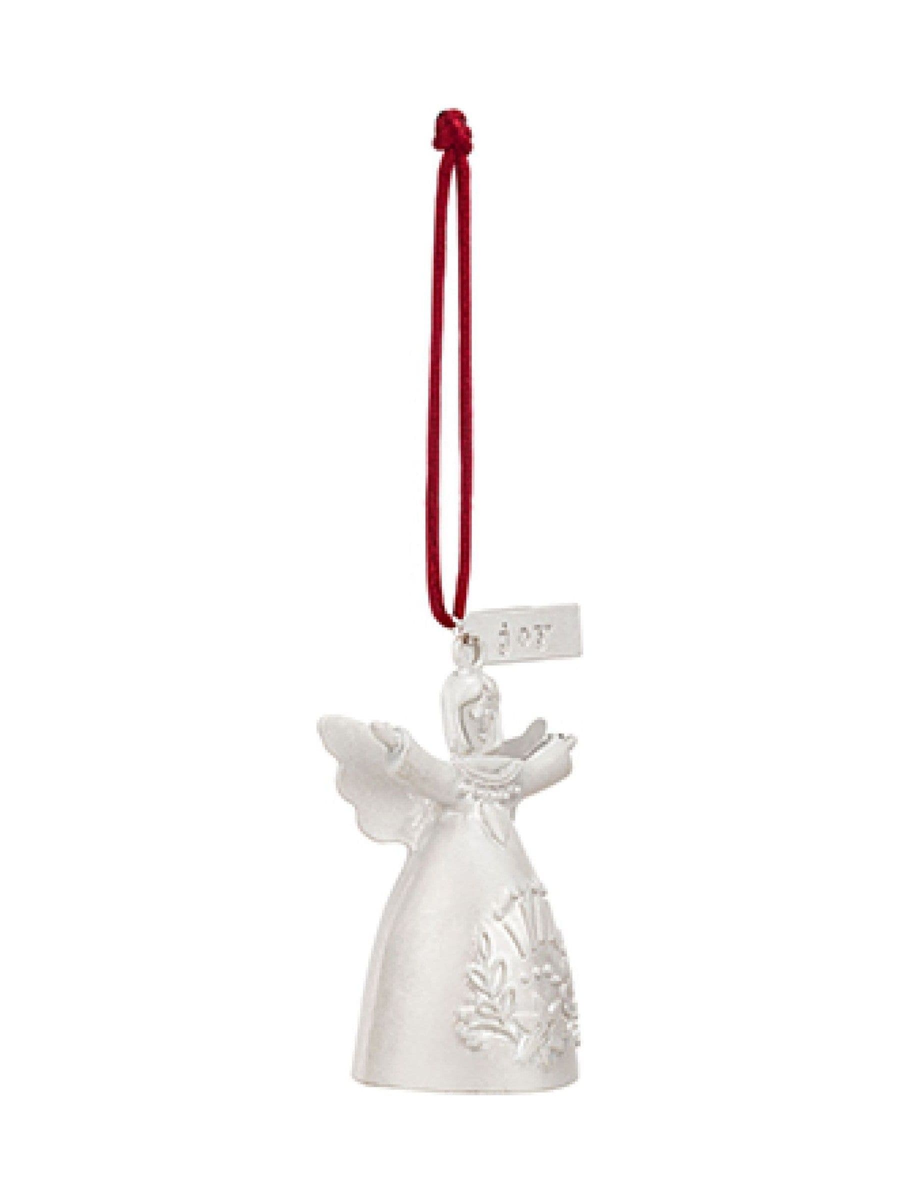 Widdop silver joy mini angel ornament 8cm, UK version