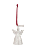 Widdop silver joy mini angel ornament 8cm, UK version
