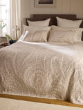 Secret Linen Store Annie quilted throw 230x260cm, UK version