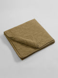 Secret Linen Store Natural Milo quilted throw 230x260cm, UK version