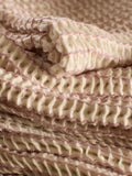 Secret Linen Store Vintage Rose Stripe waffle towel, UK version