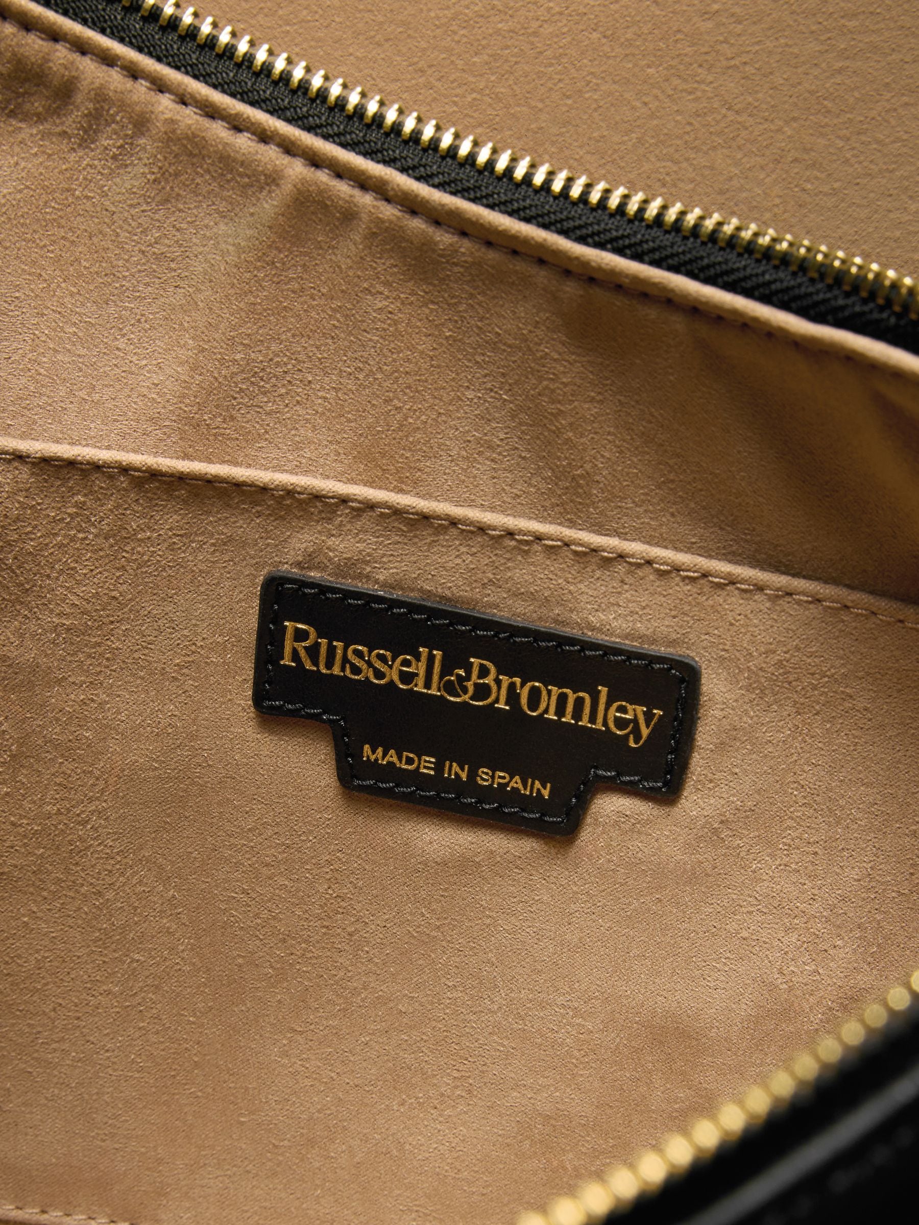 Russell & Bromley Sutton Medium bag black, imported from the UK