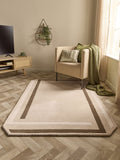 Origin Rugs Contour Wool Rug beige brown - British product