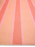 Origin Rugs pink washable sorbet stripe rug, UK version