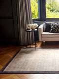 Asiatic Rugs Putty Charcoal Blade Border Rug