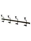 Dibor Black Duke antique metal wall hooks, imported from the UK