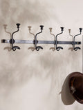 Dibor Black Duke antique metal wall hooks, imported from the UK