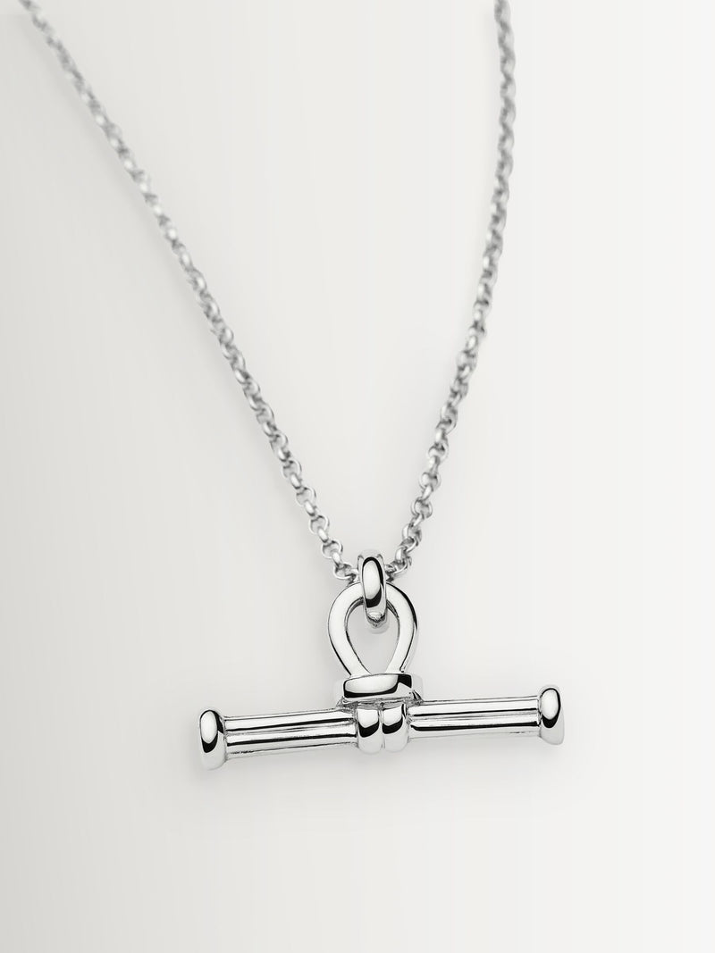 Missoma Ridge T-Bar Necklace - British product
