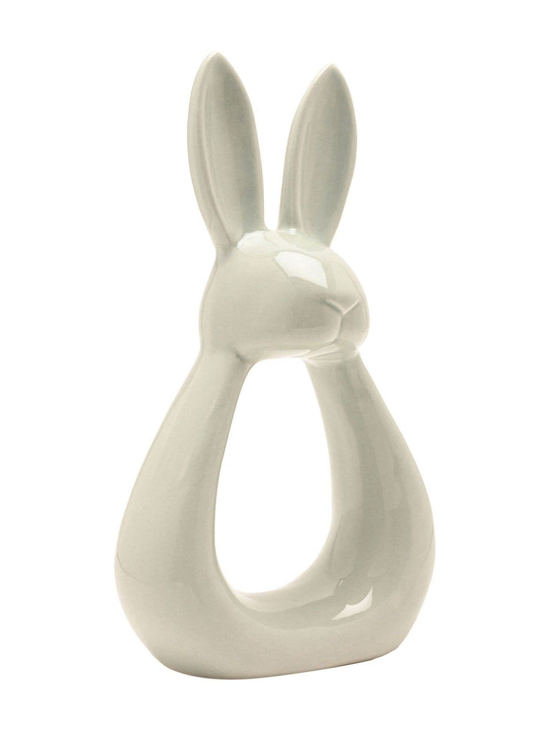 Widdop ceramic sage bunny ears ornament 21cm, imported from the UK
