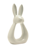 Widdop ceramic sage bunny ears ornament 21cm, imported from the UK