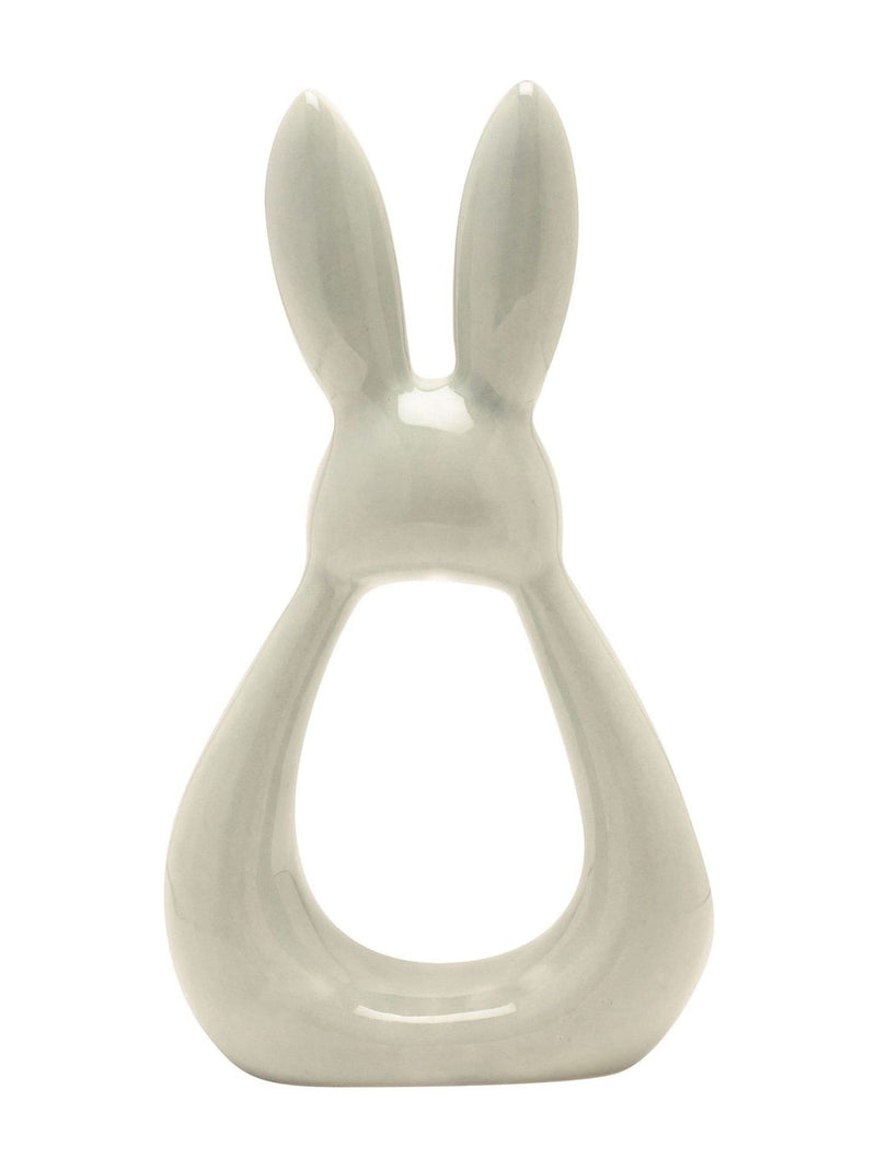 Widdop ceramic sage bunny ears ornament 21cm, imported from the UK