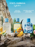 Dolce and Gabbana Light Blue Pour Homme perfume 200ml, imported from the UK