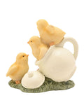 Widdop resin chick figurine 13cm tall, imported from the UK