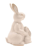 Widdop bunny and baby figurine 18cm, imported from the UK