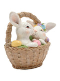 Widdop bunnies in a basket figurine 11.5cm, UK version