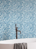 Hoopla Walls Raspberry Maze Squiggle Wallpaper 10m