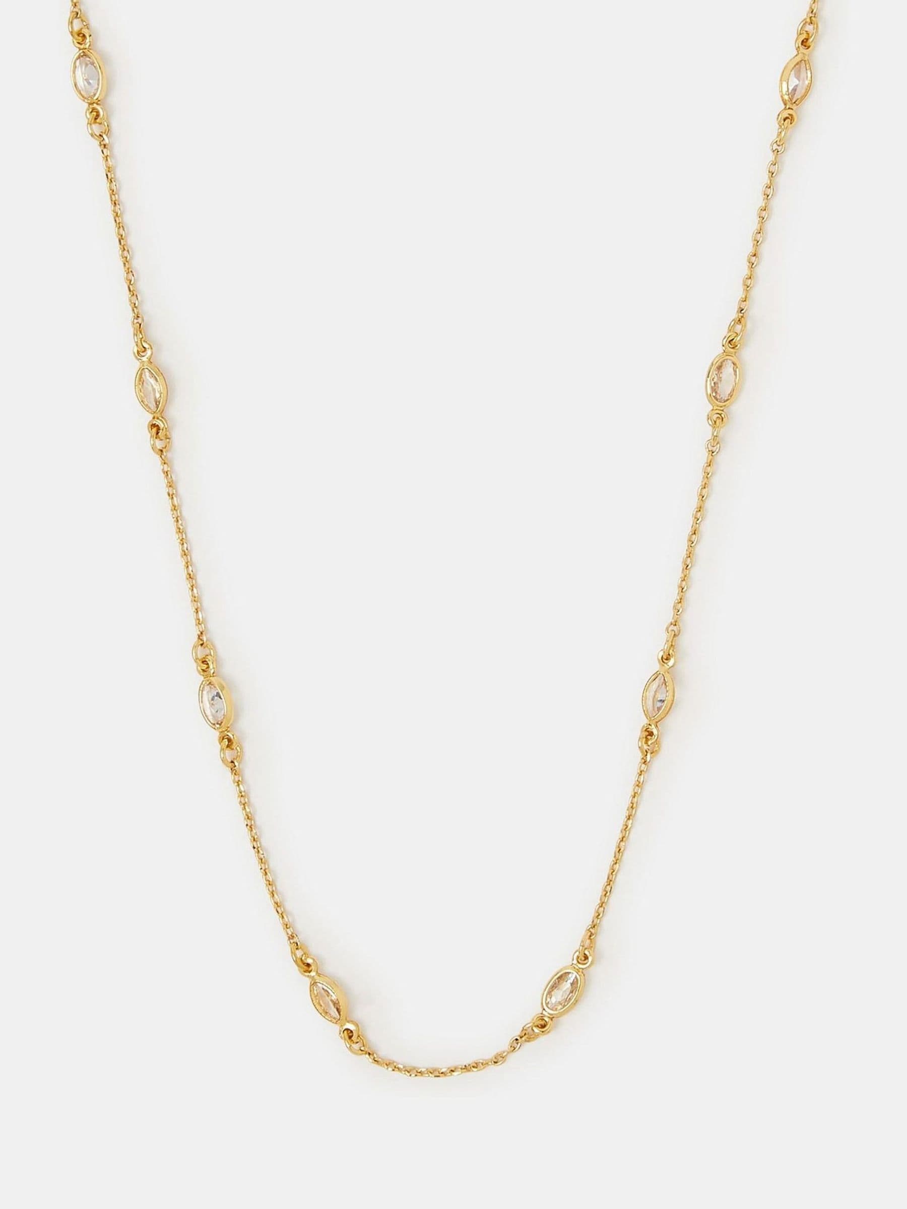 Accessorize cubic zirconia collar necklace imported from the UK