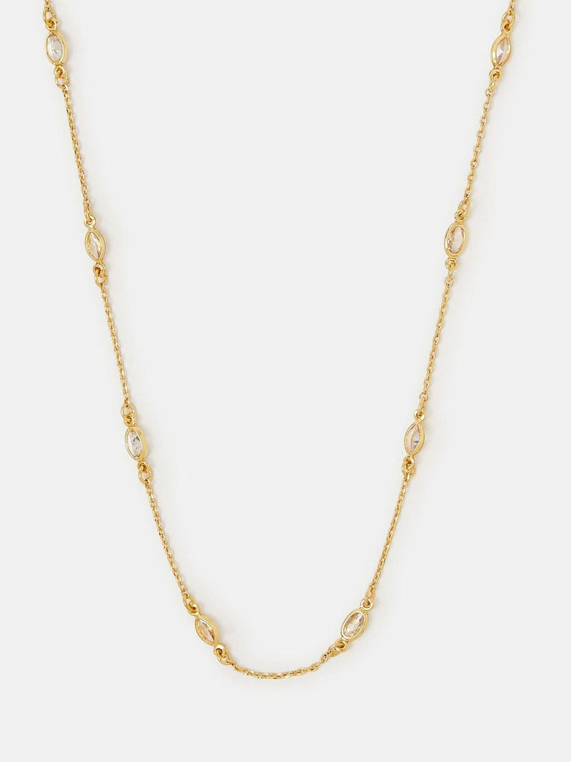 Accessorize cubic zirconia collar necklace imported from the UK