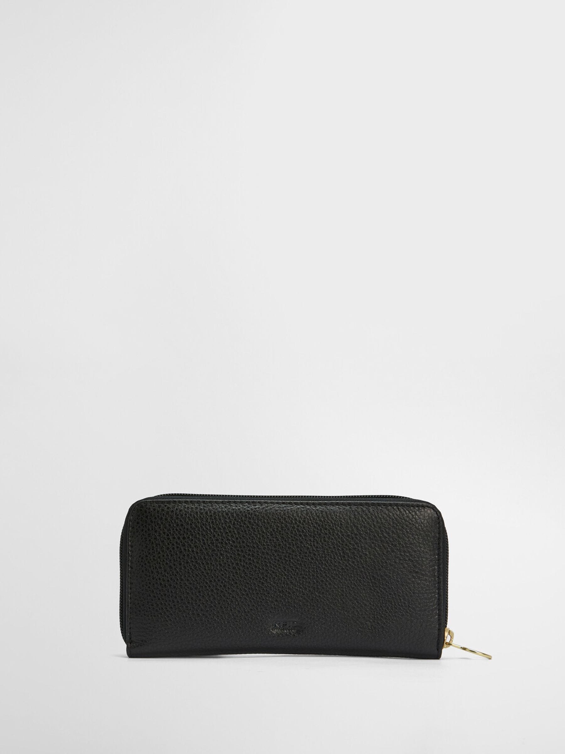 Barbour Black Birch leather purse (British brand)