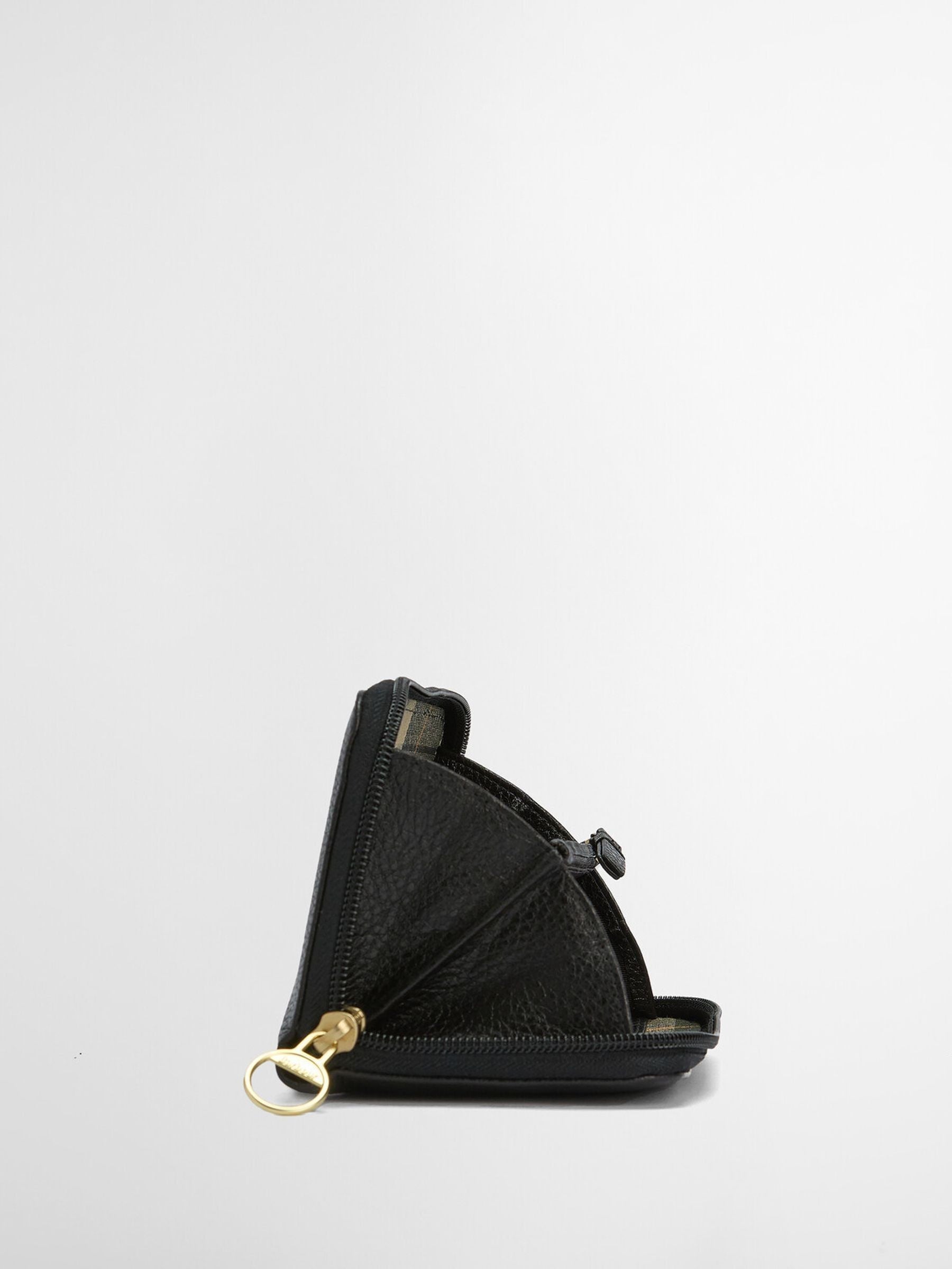 Barbour Black Birch leather purse (British brand)