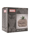Marvel Hulk fist planter with faux plant - British product
