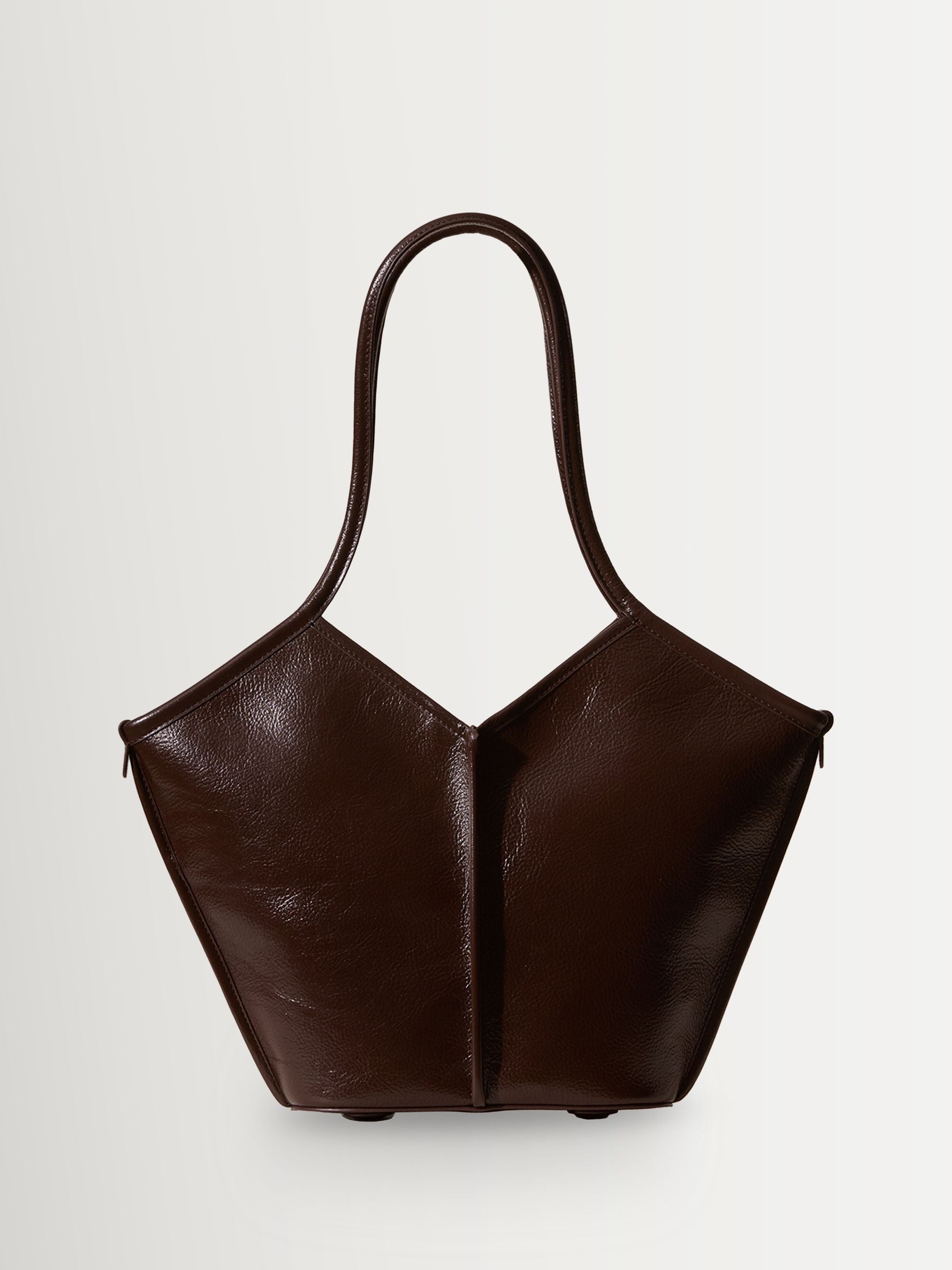 Hereu Studio Dark Brown Calella S Shoulder Bag