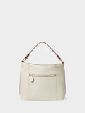 Osprey London Hobo Bag Cream Leather - British product