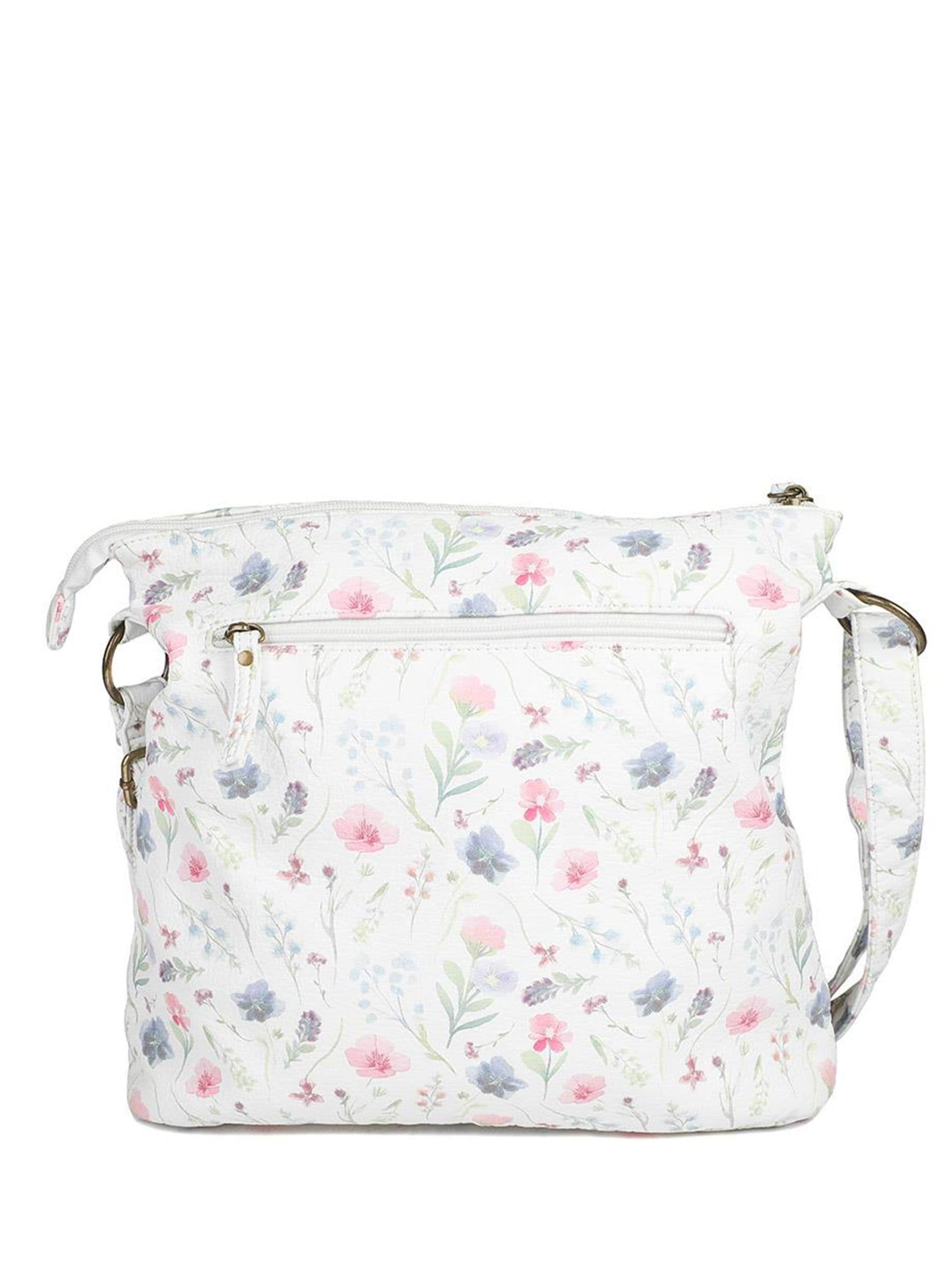 Pavers white cross-body bag, imported from the UK