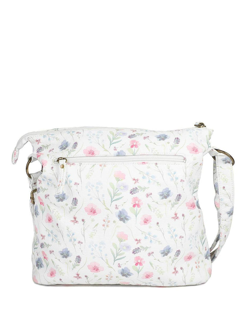 Pavers white cross-body bag, imported from the UK