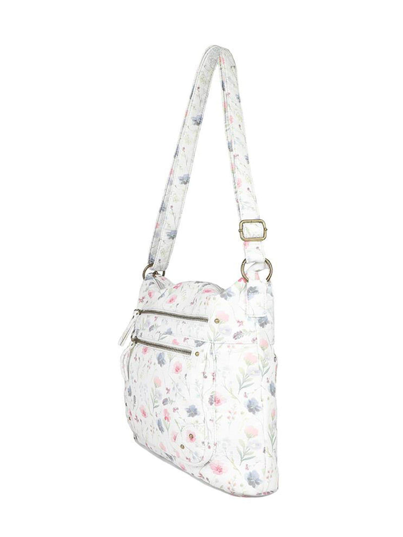 Pavers white cross-body bag, imported from the UK